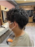 メンズナチュラルパーマ
