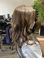 ヘアードレスビュー(hair dress V.I.E.W) ブリーチなし！アッシュグレージュ