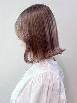 アルバム 渋谷パルコ(ALBUM)&nbsp;ピンクベージュ_チェリーブラウンフェミニンロング_ba363823