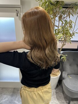 ジゼル 梅田(GiseL) ブリーチなしハイトーンカラー