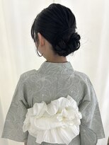 サクララ(Sakura la)&nbsp;下目のお団子にふわふわな兵児帯