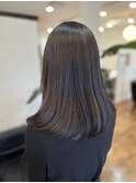 ミディアム ストレート 縮毛矯正