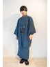【メンズ和装】着物レンタル＋着付け＋小物付き
