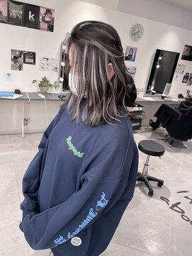 キング 高槻(K!ng) 縮毛矯正髪質改善ハイライトレイヤーカット高槻美容室エクステ