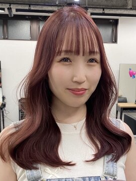 キラ 渋谷(KILLA) ピンクカラー／ピンクベージュ／ブリーチなしカラー／韓国ヘア