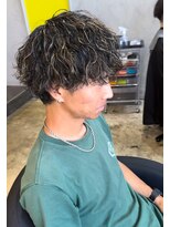 ルーメン 岐阜(ROOO MEN) 波巻ハイライトメッシュ