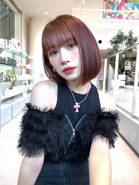ミンクス渋谷スマートサロン(MINX shibuya smart salon) 色っぽさが増すボブスタイル