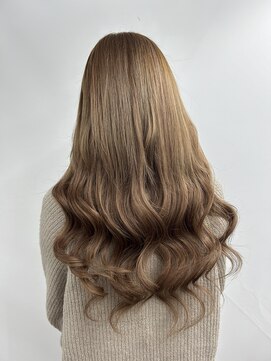 ベルグローアルファ(BELLE GROW ALPHA) カラー＋シールエクステ＋水素トリートメント