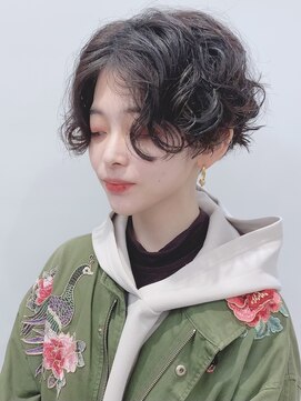 モリオフロムロンドン 松戸店(Morio from London) 【メンズ 松戸 岩口】ふんわりパーマハンサムショート