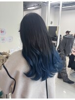 アライブ ハラジュク(ALIVE harajuku)&nbsp;【ALIVE 夕貴】ブルーグラデーションカラー