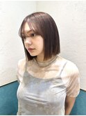 ミニボブフェイスレイヤー顔周りカット前髪カット韓国ボブ/立川