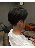 ビジネスマンツーブロックメンズスタイル