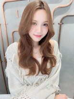 ロンドシエル 横浜(Lond ciel)&nbsp;髪質改善縮毛矯正レイヤーカット顔周り前髪韓国ミニウルフ/横浜