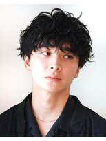 ディッセンバー 渋谷(December)&nbsp;◎メンズ マッシュ ニュアンスパーマ 束感 メンズカット