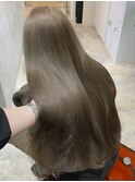 外国人風ミルクティーベージュケアブリーチ堀江
