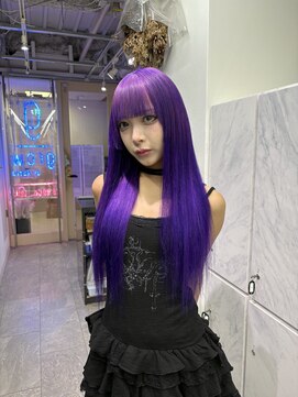 グロウ 渋谷(grow) ☆ビビット紫で強めガール☆