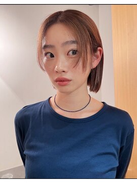 ナヌーク ダイカンヤマ(nanuk daikanyama) ブリーチなしオレンジベージュ