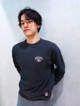 オルカ(ORCA) men's/メンズ/フェザーパーマ/サーフカール/ダウンパーマ/新宿