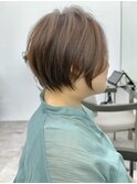 【大人女性に人気】丸みショート×ナチュラルショート〈亀戸〉