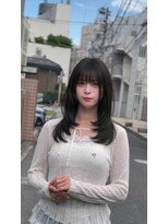 ジュノヘアージャパン 表参道(JUNO HAIR JAPAN)&nbsp;黒髪/クラゲヘアー/オリーブグレー/小顔/ココアベージュ/渋谷