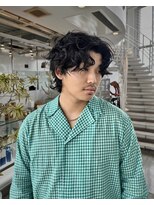 ブランコトレス 鏡島(BLANCO tres) 常田風パーマ/グランジパーマ/ツイストスパイラル