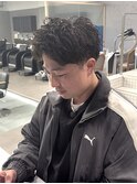 スパイキーパーマ