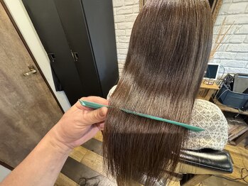 ヘアークリエイト コンテ(hair create Conte)の写真/再現性◎のカットが得意！髪質改善カラーとマンツーマン施術で、理想のスタイルを長く楽しむ♪