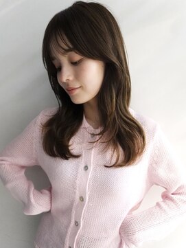 ベル 銀座5丁目店(Belle) 巻いてもストレートもどちらも可愛いミディアムレイヤー*