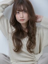 リソラ 池袋(LiSora)&nbsp;ミルクティーブロンド/デジタルパーマ/ダークブルー[池袋]