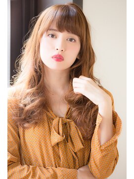 アリエッタ(aRietta) 【aRietta】ミックスカールが大人可愛い厚め前髪セミロング