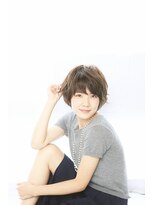 アジュール ヘアデザイン(Aju r hair design) くせ毛を生かしたナチュラルショートスタイル