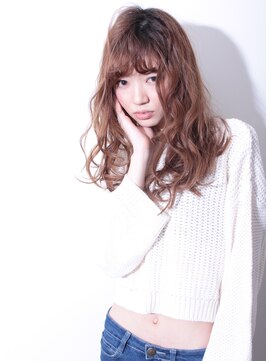 リメル 奥沢自由が丘店(Remel) 【Ａｓｈ自由が丘/坂本哲也】大人可愛いドレープカールロング