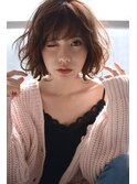 airy bob curl#2