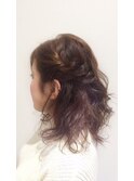 カラー、ヘアアレンジ