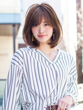 アフロート ディル(AFLOAT D'L) 《AFLOATディル 井上紗矢香》ふわっと小顔ミディアムハニー