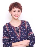 豊田市パラダイム★眉上バングでオシャレフォルムなショート