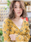 *EVE戸頭*抜け感センターパート…前下がり大人ボブa