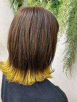 パチャールヘアー(PACAR HAIR) ★裾カラー★ひまわり★