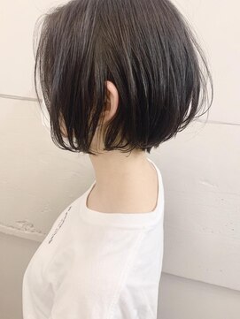 ネオリーブアイム 横浜西口店(Neolive aim) 大人かわいい小顔丸みのあるショートボブ　20代30代40代