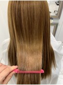 @m_ayu/ショコラベージュ/ブリーチ毛/タビラマユミ