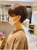 原宿表参道駅/ショートボブ/インナーカラー/ハイライト/