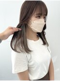 結んで隠せるイヤリングカラー!