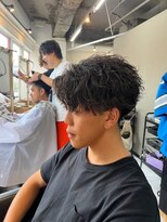 アイズ 海老名(AIZU) 波巻きツイストスパイラルパーマ シャドウパーマ メンズパーマ