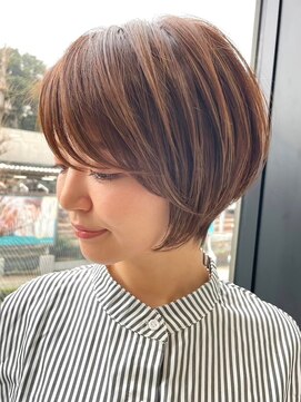 プルーヴ 秋葉原(prove) 30代40代大人女性/前髪ありショートボブ/ショートヘア/髪質改善