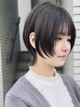 ジェムヘアスタジオ 湘南平塚南口店(Gem Hair Studio) Gem Hair Studio 姉崎 ショートウルフ/@gem_anezaki
