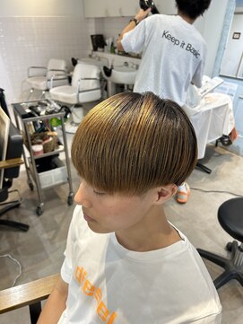 ゴッソ(gosso) メンズストレートマッシュ