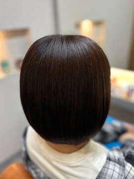 アリアイーストバイエクラート 池袋東口店(ARiA east by ECLART) 艶々ボブヘア