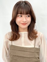 ロフティー 清澄白河(LOFTY)&nbsp;シアーカラー/くびれヘア/ぱっつんバング/髪質改善/清澄白河