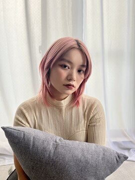 ルーフ 用賀(ROOF) コーラルピンク/ミディアムウルフ#トリートメント