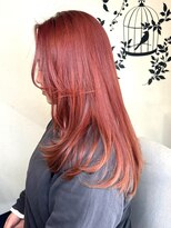 フラワー ナガハマ(Flower Nagahama)&nbsp;ロングレイヤー×チェリーピンク